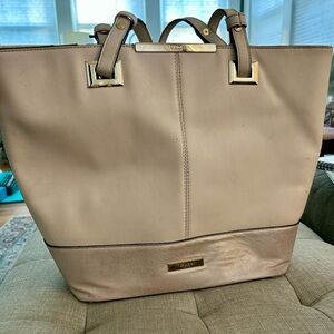 Elegant Beige Tote Bag